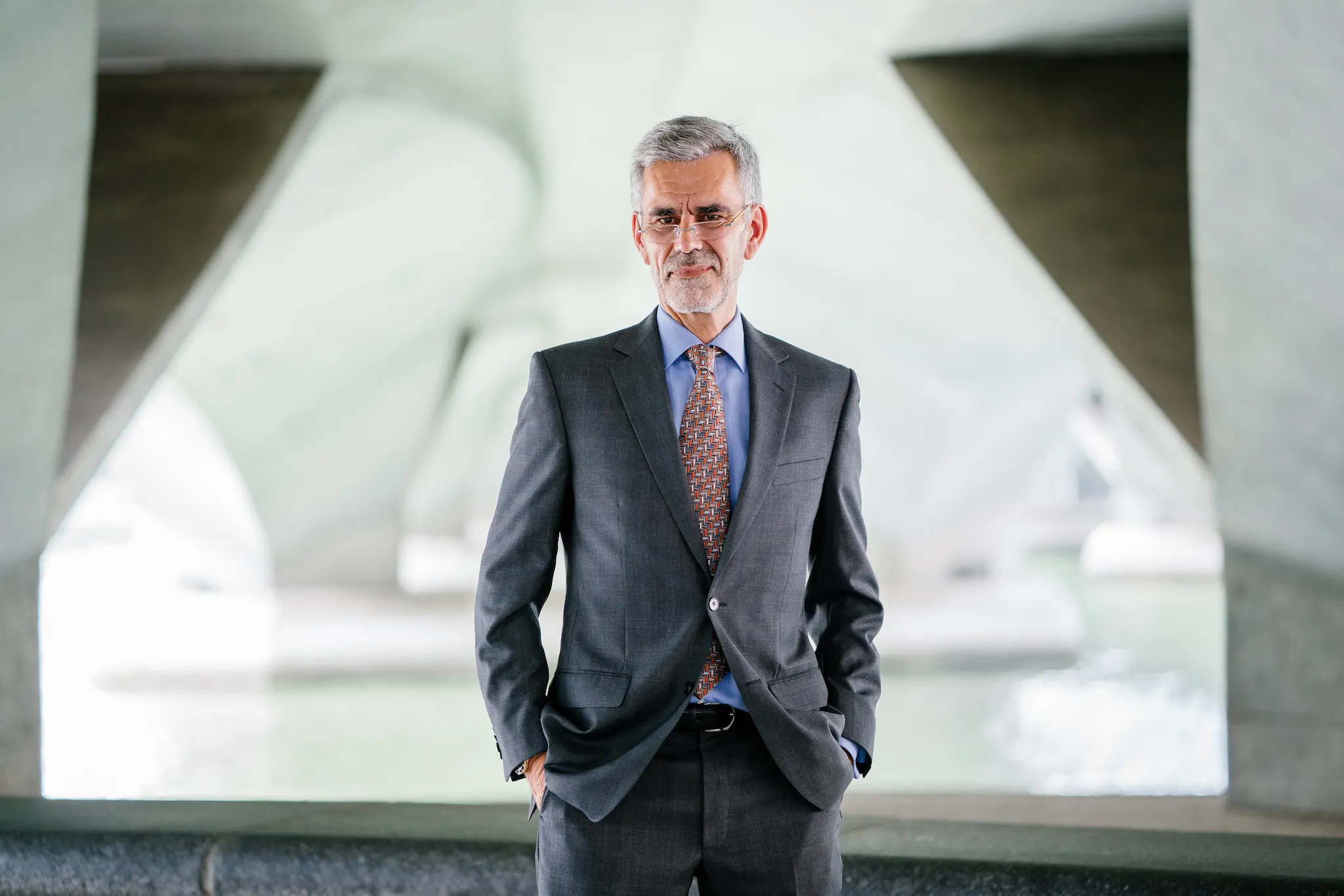 image of a confident businessman